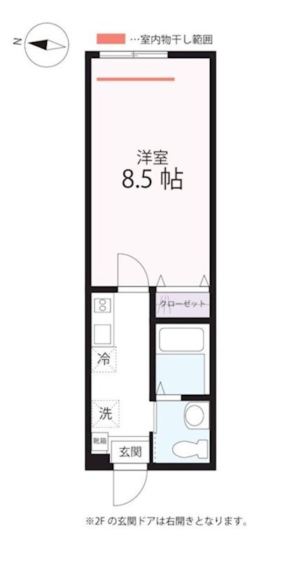 ハーミットクラブハウスmix杉田 間取り