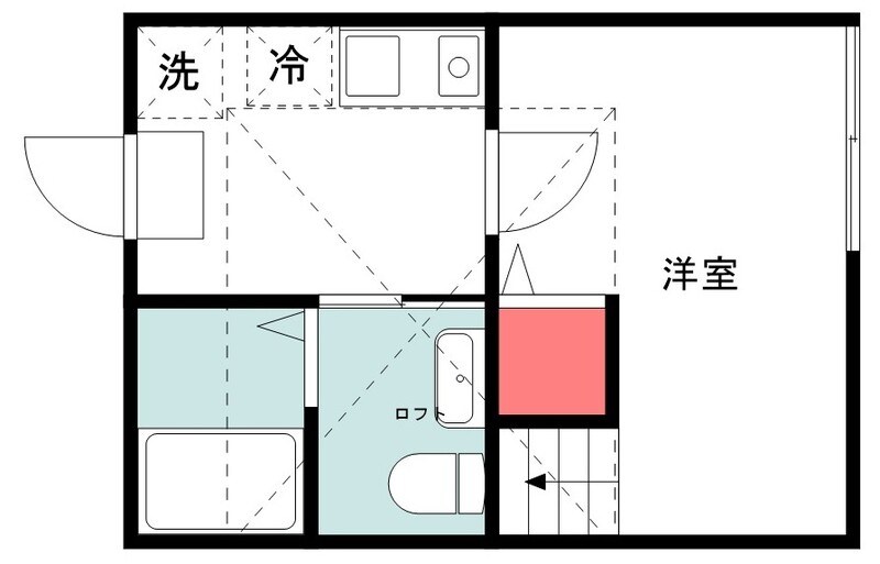 ハーミットクラブハウス栗木ＫＩ 間取り