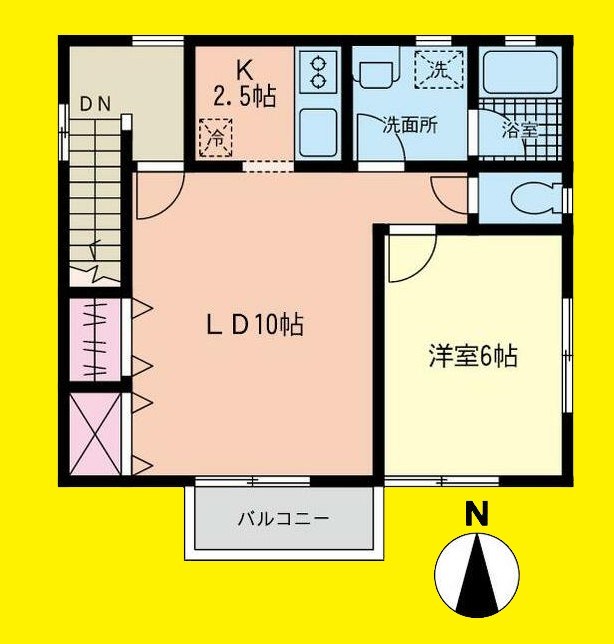 神奈川県横浜市金沢区六浦東３丁目 間取り