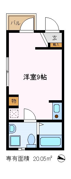 神奈川県横浜市金沢区六浦１丁目 間取り