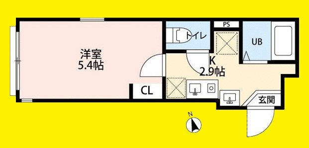 ブラン金沢八景 202号室 間取り