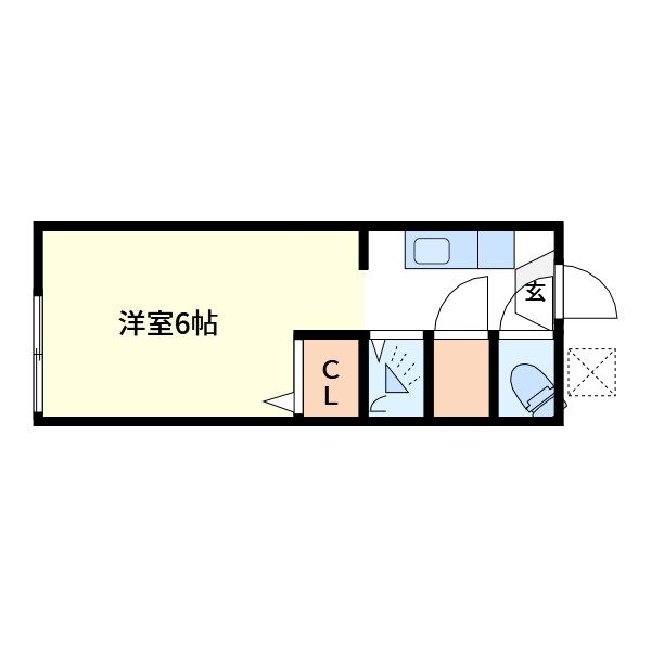 ブルーハイツ平潟 間取り