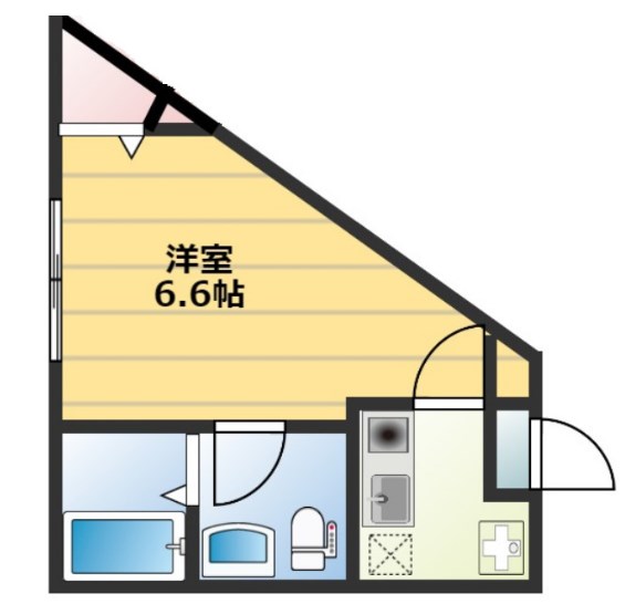 ベイルーム釜利谷 間取り