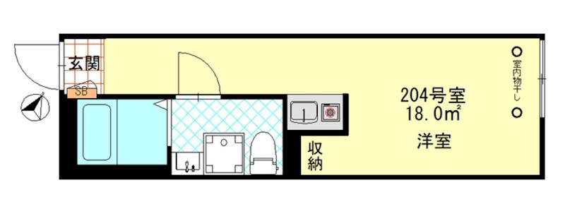 ミント杉田 間取り