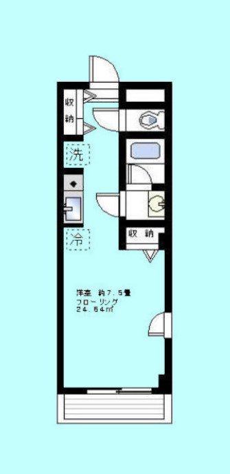 ヨコハマKYTビルディング  402号室 間取り