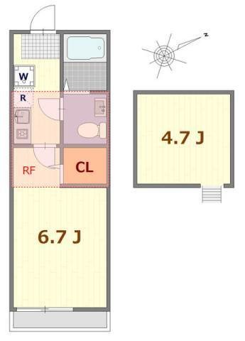 リバージュ追浜 間取り