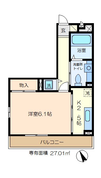 リヴェール金沢八景(River Heim) 間取り