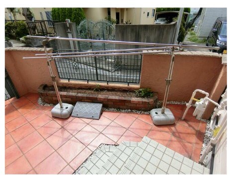 六浦テラスハウス ベランダ