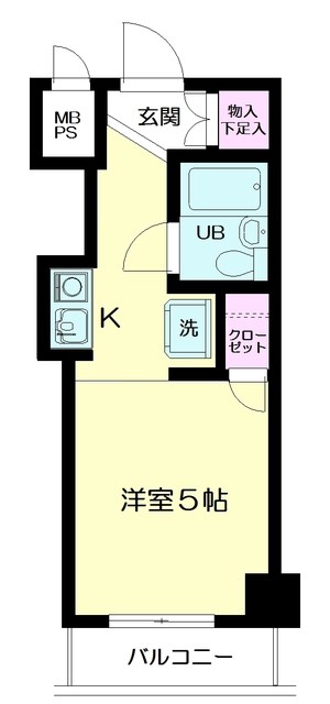 日神パレス磯子 間取り