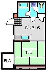 杉田ハイツ  間取り