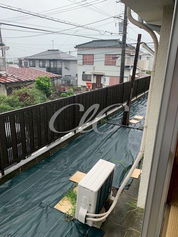 第三八千代荘 ベランダ
