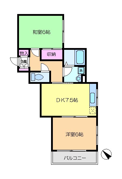 ダイソーハイム 間取り