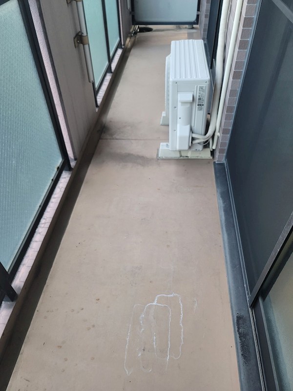 グランドール東寺尾  ベランダ