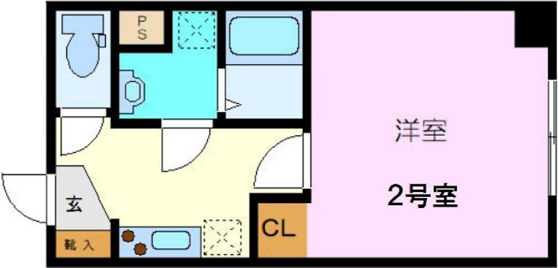 402号室 間取り
