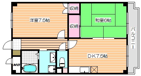 グッドフラット浦安 間取り