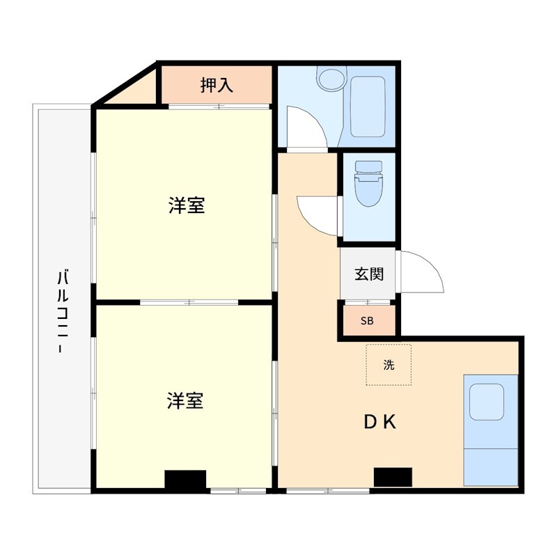 タキーハイツ 間取り