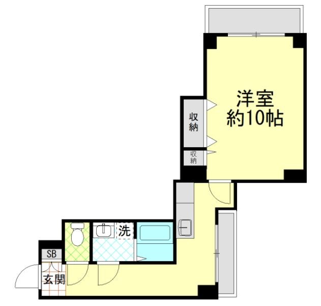 菊水杉田ビル  間取り