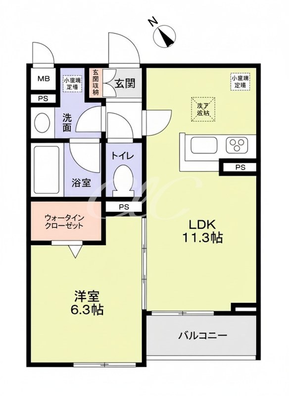 川崎区小田6丁目計画 101号室 間取り