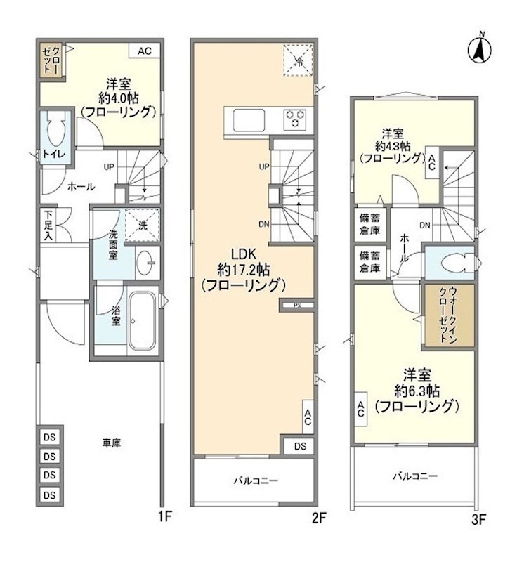 Ｋｏｌｅｔ反町＃０２ 間取り