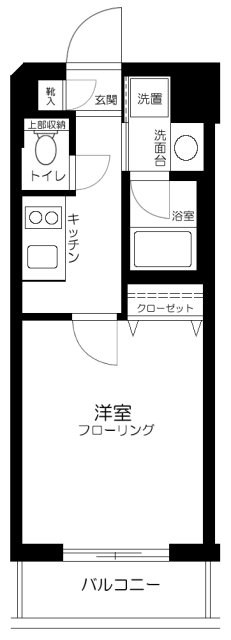 グリフィン横浜・桜木町六番館 804号室 間取り