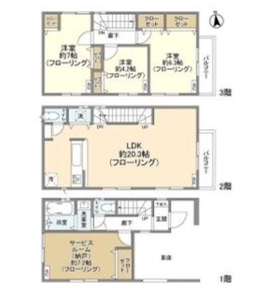 kolet横浜富岡西02 間取り
