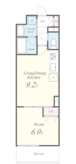 Villa Blanche 間取り図