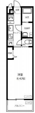 Habita-K 301号室 間取り