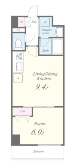 Villa Blanche 間取り図