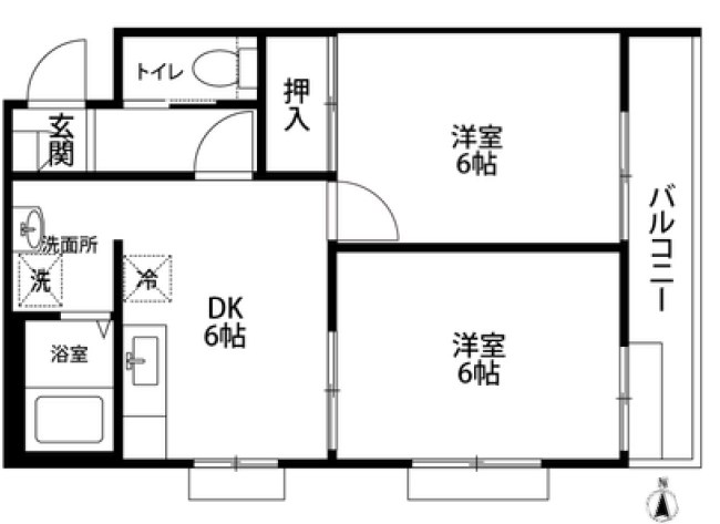 メゾンドメルベーユ 間取り