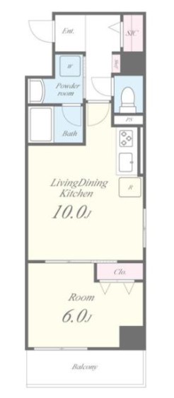 Villa Blanche 間取り図