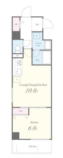Villa Blanche 間取り図