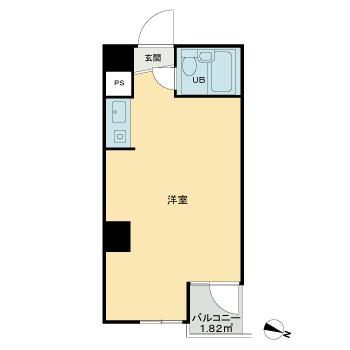 メゾーネ山下町 404号室 間取り