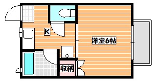 はねだハイツ 間取り図