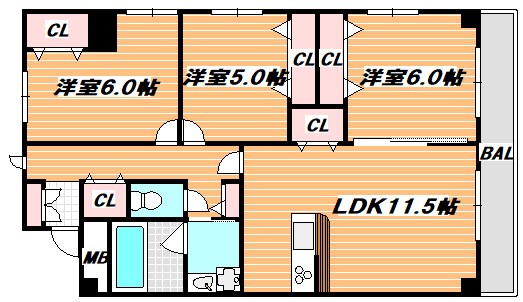 ローズグランデ 間取り