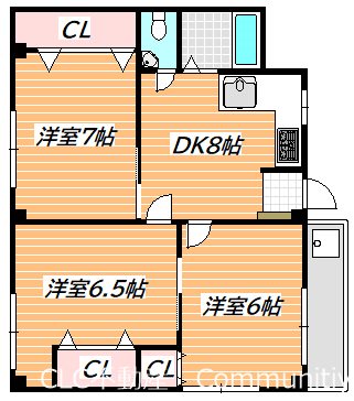 行徳ハイム 間取り図