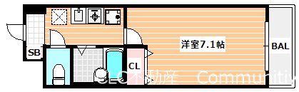 レジディア浦安Ⅱ 間取り