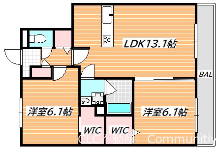 grandjute（グランジュテ） 間取り