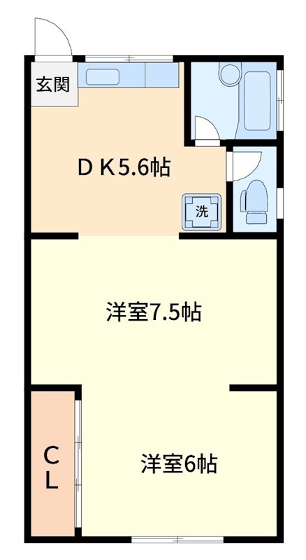 センターハウス 間取り