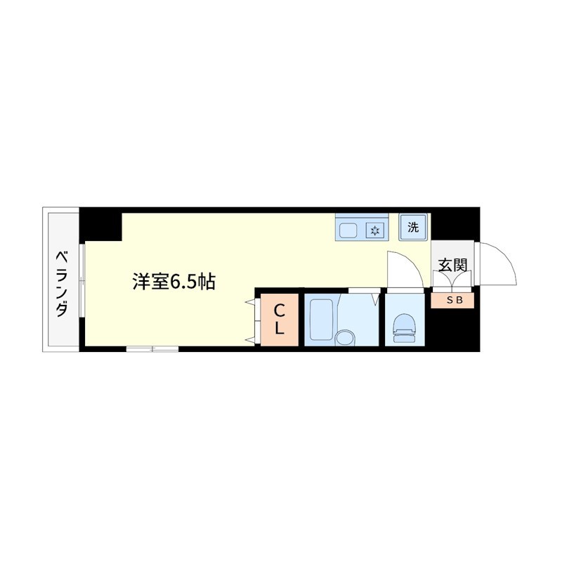 ダジュール 206号室 間取り