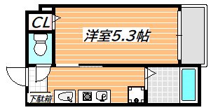 MELDIA南行徳 間取り