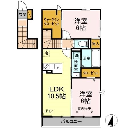 iハウス 間取り図