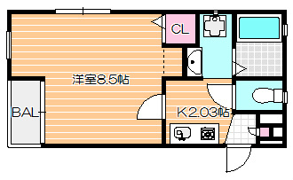 ラ・クールＭ 間取り