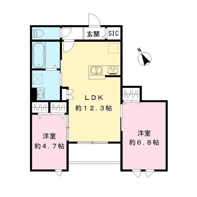 Casa Comfort（カーサコンフォート） 間取り