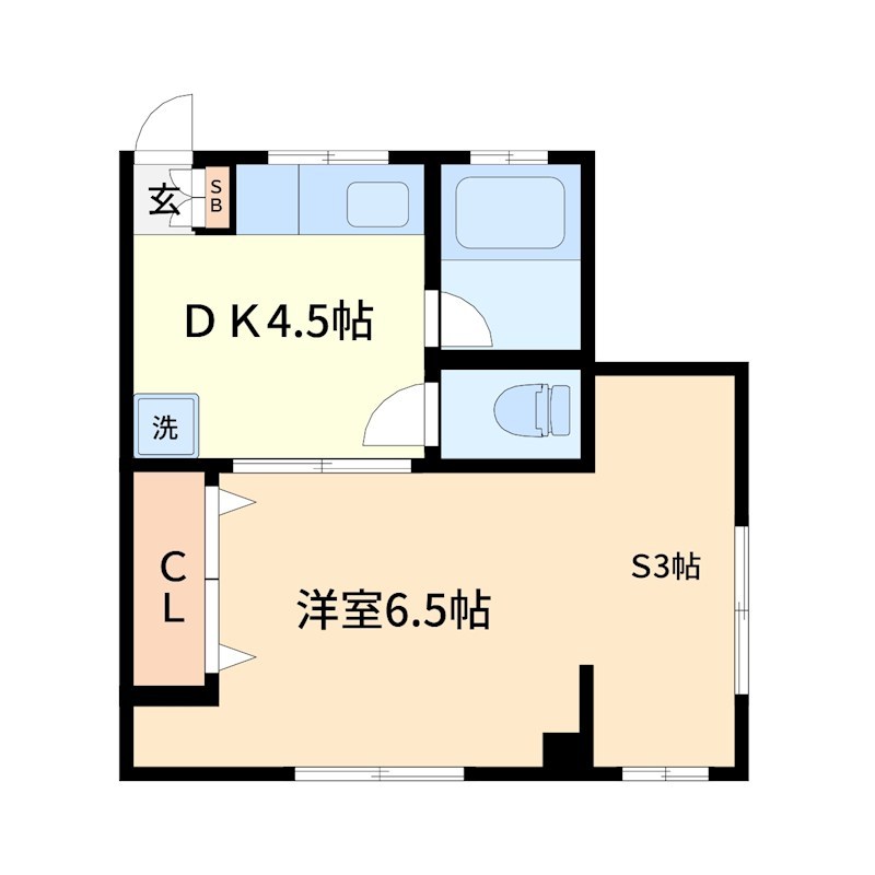 佐藤ビル 301号室 間取り