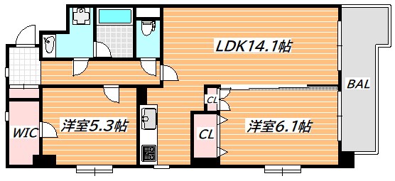 プログレス 間取り図