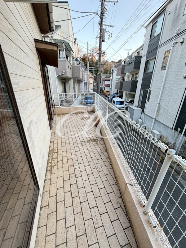 鶴見戸建 ベランダ