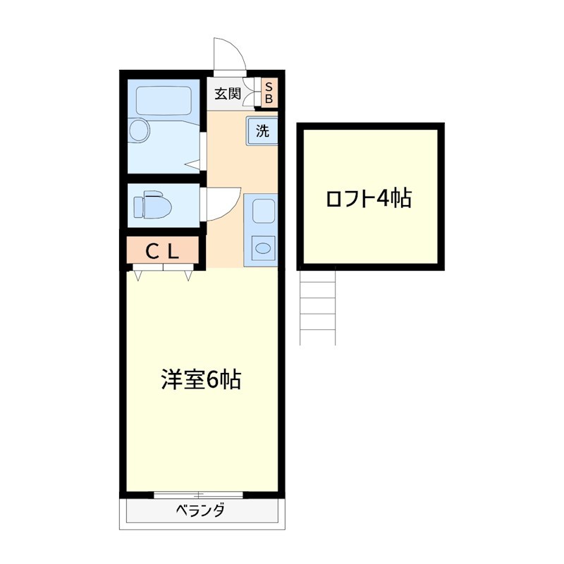 エスポワールマツダ 間取り