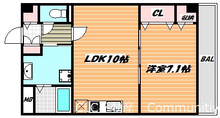 グランドゥール南行徳 間取り図