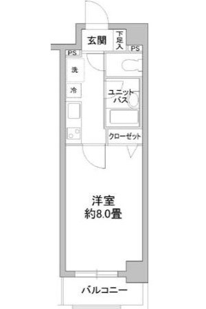 カスタリア野毛山 間取り