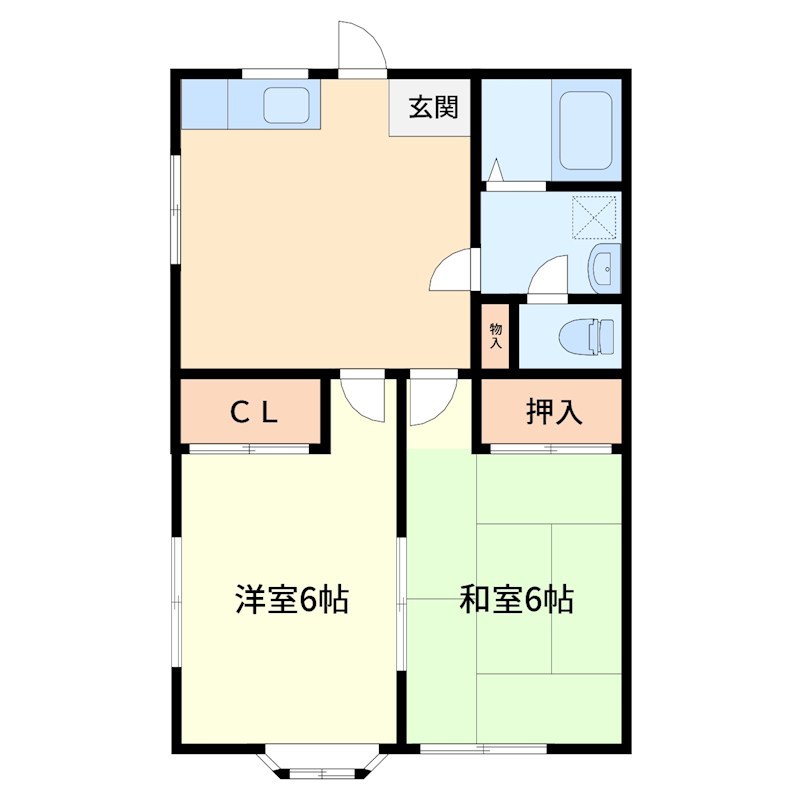 コーポHIRO 間取り